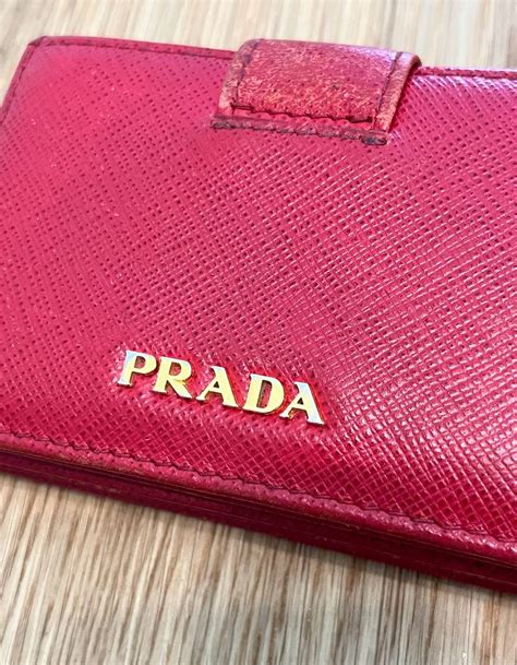 prada accordion card case